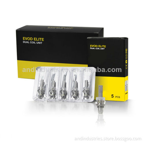 Evod Normal Dual Coil for Kanger Evod/Protank/ Protank 2/Mini 2/Unitank Clearomizer